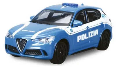 Immagine prodotto di BBURAGO Alfa Romeo Stelvio Carabinieri 1:24 Modell Polizeiwagen Vormontiert
