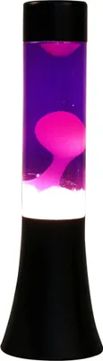 Zdjęcie produktu dla I-TOTAL® Lampa lawowa Magia Wyjątkowy dodatek do Twojego domu Fioletowy Biały Rozkloszowany