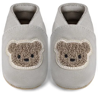 Produktbild von IceUnicorn Baby Lauflernschuhe Krabbelschuhe Baby Mädchen Jungen Lederpuschen We