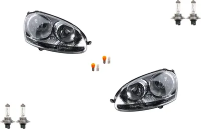 Produktbild von Scheinwerfer passend für VW Golf 5 V ab 10/03- Leucht. Satz Links Rechts 1K6941005R 1K6941005P 1K6941005N 1K6941029P 1K6941006R 1K69410 Johns