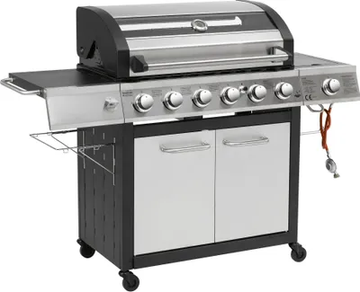 Produktbild von Edelstahl-Gasgrill "Long Beach" 6 +1 Brenner