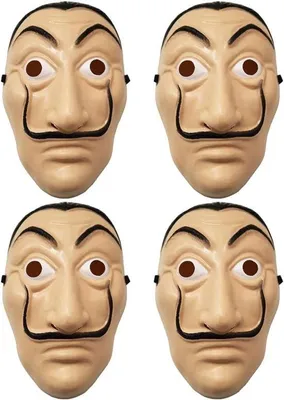 Produktbild von Da-li-Masken, Masken für Karneval, Cosplay-Masken für Erwachsene und Kinder, Cosplay-Kostümsets