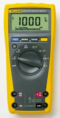Produktbild von Fluke Echteffektiv-Multimeter m.Kapzität+Frequenz FLUKE-177 EGFID