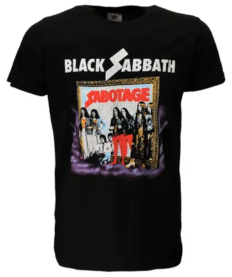 Immagine prodotto di Maglietta vintage Black Sabbath Sabotage – Merchandising ufficiale - XL