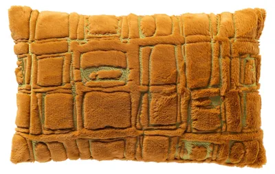 Productafbeelding van Dutch Decor kussensloop Doron, 30x50 cm, bruin
