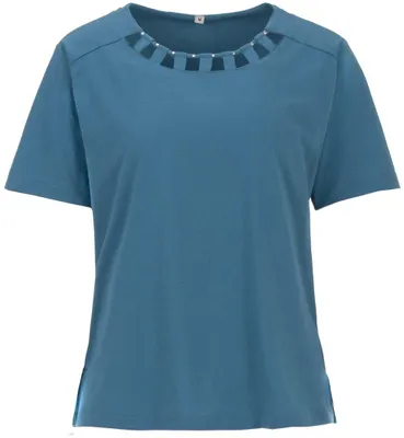 Produktbild von T-Shirt - Cut Out, Farbe:petrol, Größe:M