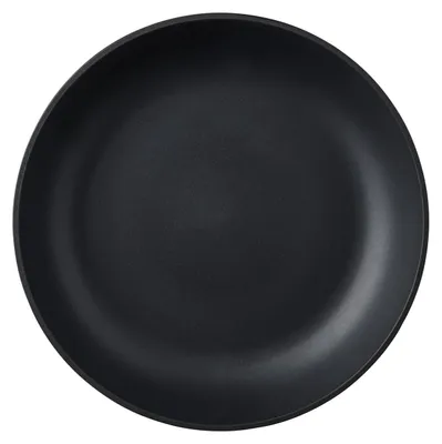 Tiefer Teller Silueta 21 cm, Nordic Black, stapelbar