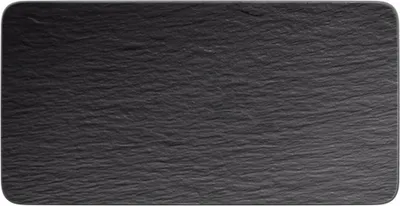 Produktbild von Villeroy & Boch Servierplatte Manufacture Rock schwarz
