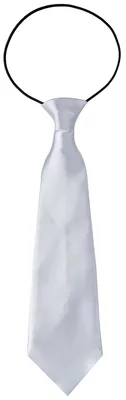 Produktbild von Kinderkrawatte Weiss
