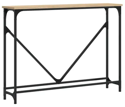 Obrázok produktu pre vidaXL Konzolový stolík Sonoma dub 102x22,5x75 cm odvodený výrobok z dreva