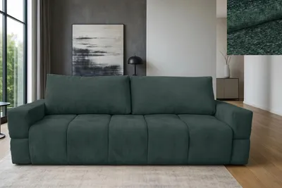 Obrázek produktu pro Rozkládací pohovka 150x200 Rivello Nordelo s podkladovou látkou Trenza zelená