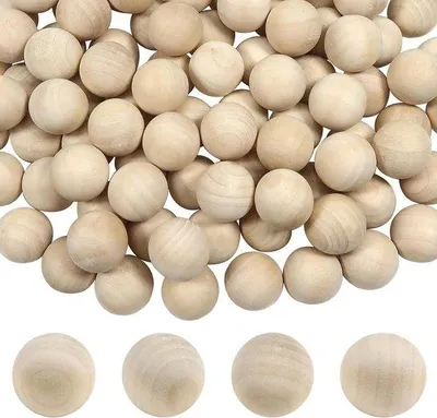 Imagen del producto de Holzschmiede - Naturaleza - 20 mm - 100 unidades - Para proyectos de bricolaje - Decoración del hogar