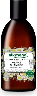 Produktbild von Alkmene Haarshampoo 250 ml vegan mit Bio-Kamille für stumpfes und sprödes Haar ohne zu beschweren