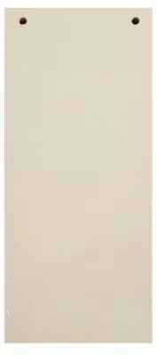 Produktbild von Exacompta 13475B 100er Pack Karton-Trennstreifen. 10,5 x 24 cm chamois. Für eine