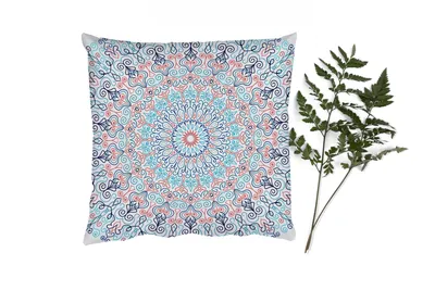 Obrázek produktu pro MuchoWow® Dekorační polštář Polštář na pohovku Dekorační polštář do obývacího pokoje 50x50 Abstraktní - Mandala - Hippie - Boho