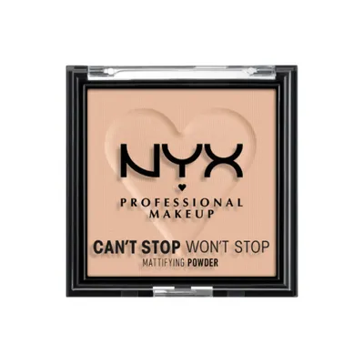 Produktbild von NYX Professional Makeup - Can't Stop Won't Stop Mattierender Puder - Medium