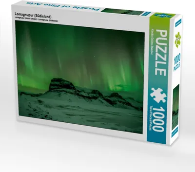Produktbild von CALVENDO Puzzle Lomagnupur (Südisland) 1000 Teile Puzzle quer | 1000 Teile Lege-Größe 64x48cm Foto-Puzzle für glückliche Stunden