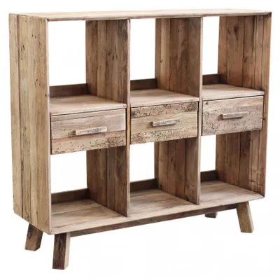 Immagine prodotto di Mobile Maximillian 120x40x110 h cm in Pino riciclato Marrone