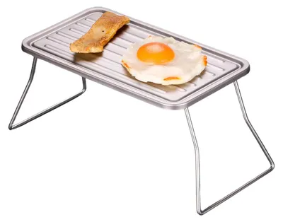 Image de Plaque de cuisson pour barbecue, idéale pour le camping