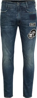 Produktbild von G-Star Herren D-Staq 3D Slim Jeans Worn in Rat W33/L30