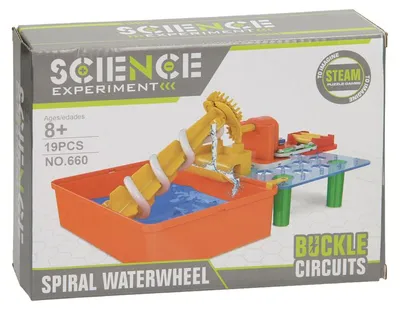 Image de Expérience scientifique : roue à eau en spirale