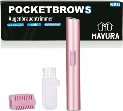 Obrázok produktu pre POCKETBROWS Zastrihávač obočia Epilátor na tvár