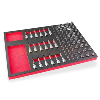 Productafbeelding van Bittedopsets - module voor een gereedschapswagen, set van 87 stuks