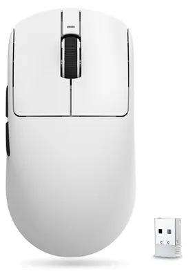Produktbild von VXE Dragonfly Kabellose Gaming-Maus PRÄZISE SENSORIK Weiß R1 S