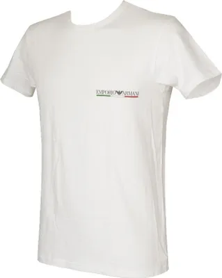 Immagine prodotto di T-shirt maglietta uomo girocollo manica corta elasticizzata EMPORIO ARMANI articolo 110853 2P510 T SHIRT GIROCOLLO, I 52 - CN 180/104, Cotone 95%,Spandex 5%