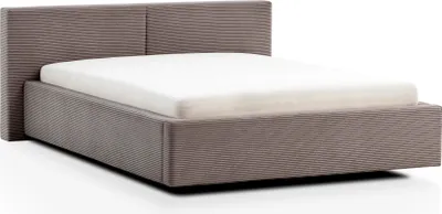 Produktbild von Doppelbett Kubrik | 140 x 200 cm | Taupe