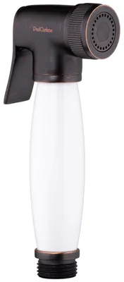 Produktbild von PaulGurkes Bidet Spraybrause schwarz Nostalgie retro Keramik
