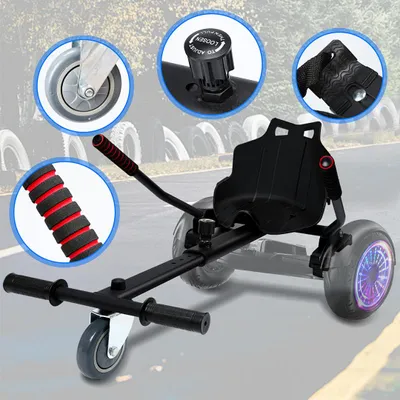 Produktbild von Vigevee Sitzscooter Hoverboard Sitz Kartsitz Hoverseat Hoverkart Hovercart E-Scooter Gokart Balance Sitz