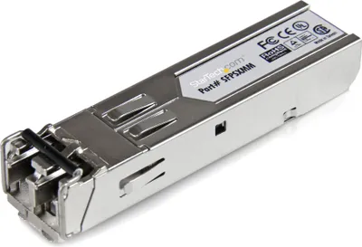 Produktbild von STARTECH.COM Gigabit 850nm Multimode LC Glasfaser (LWL) SFP Tranceiver Modul - 550m - Mini-GBIC - 1000Base-SX