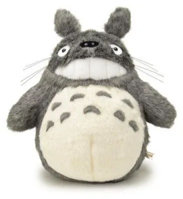 Image de Peluche Totoro (Rire) taille M - 25 cm