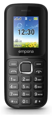 Produktbild von Emporia emporiaFN313, Balken, Single SIM, 4,5 cm (1.77"), 1 MP, 800 mAh, Schwarz