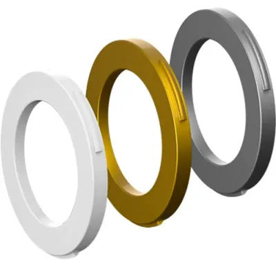 Produktbild von MAGURA 2-Kolben-Sattelringe, weiß, gold, silber