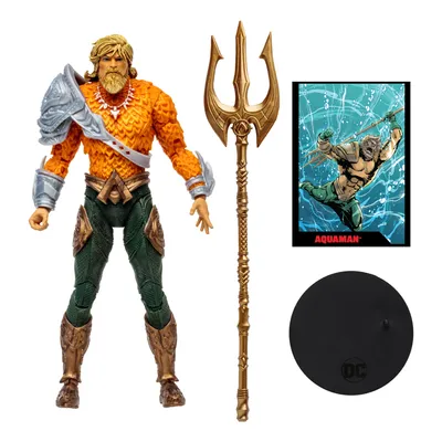 Produktbild von McFarlane Toys - DC Direct Page Punchers Actionfigur & Comic Aquaman (Aquaman) 18 cm