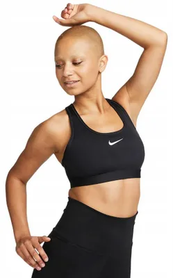 Obrázek produktu pro Nike - Sportovní podprsenka se střední oporou pro ženy PP6198 (XS) (černá)