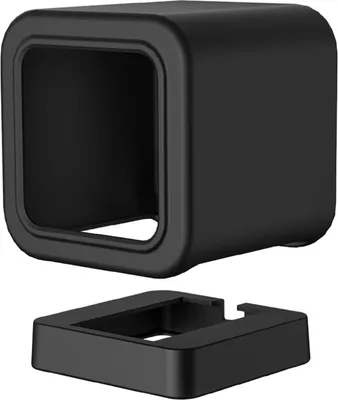 Obrázek produktu pro 2ks Nastavitelný držák pro montáž na stěnu a silikonový ochranný kryt pro vnitřní obrannou kameru Wyze Cam V3, ochranný kryt se základním držákem pro montáž na stěnu na ubrus (2)