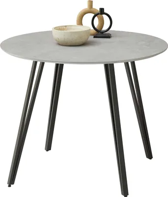 Immagine prodotto di Tavolo da pranzo Floris Ø 80 cm effetto pietra