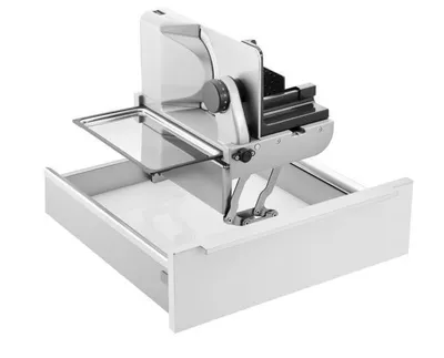 Produktbild von ritter MultiSchneider AES 62-H, Allesschneider, silbermetallic, Schneidgut links geführt