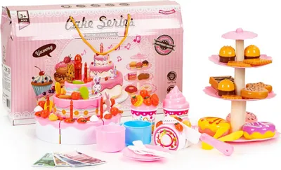 Produktbild von Schneidekuchen-Set, Geburtstagsfeier, 125-teilig