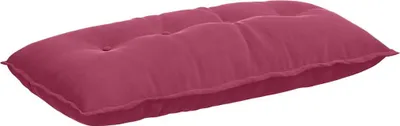 Obrázek produktu pro vidaXL Zadní polštář vínově červený 100 x 50 cm manšestrová tkanina