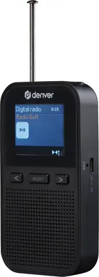 Immagine prodotto di DENVER DAH-126 - Tragbares DAB-Radio - 1 Watt (111111300010)