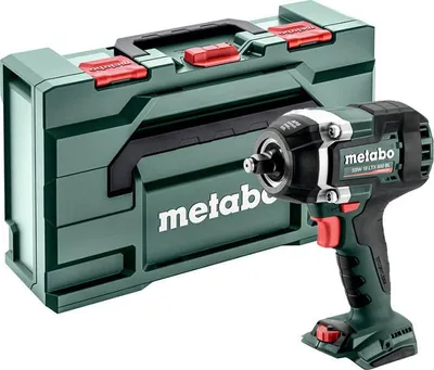 Image de Boulonneuse à chocs METABO 18V 1/2" 800 Nm SSW 18 LTX 800 BL - 602403840 - avec coffret metabox
