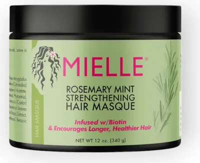 Produktbild von Mielle Rosemary Mint Strengthening Hair Masque 340g