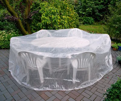 Produktbild von Wehncke Schutzhaube für runde Sitzgruppen - 320x93 cm; 79274