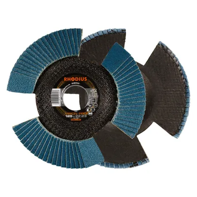 Produktbild von Rhodius 211305 VISION PRO PACK Flap disc Diameter 125 mm Bore diameter 22.23 mm 5 pc(s)