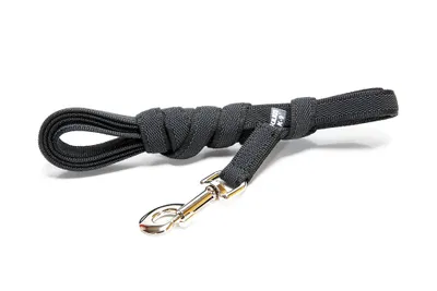 Produktbild von Julius-K9 Leine Super Grip mit Handschlaufe schwarz/grau, Maße: 3 m / 20 mm