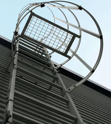 Produktbild von Günzburger Steigtechnik Zwischenplattform klappbar 600 x 300 mm Stahl verzinkt - 063960